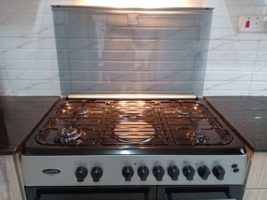 Gas and electric cooker with oven image 3