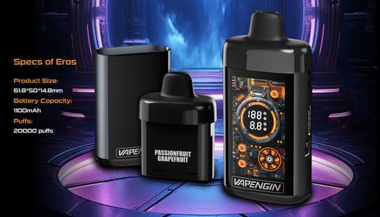 Vapengin EROS Starter Kit 20,000 Puffs vAPE image 2