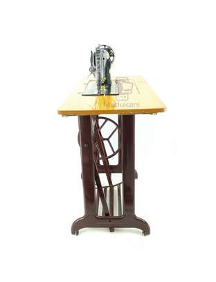 Complete Butterfly Sewing Machine, Stand, Accessories image 3