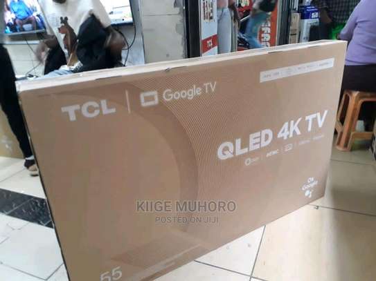 55 TCL QLED 4K TV Google 2022-New Year sales image 1