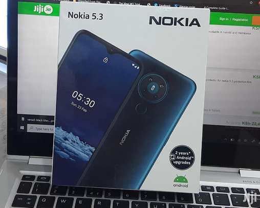 Nokia 5.3 - 6.55"HD 6GB RAM + 64GB ROM - 4G (Dual Sim) image 1