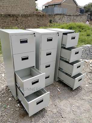 Imported morden metallic filling cabinet 4 drawers image 1