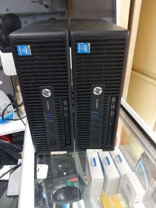 HP ProDesk 400 G2.5 SFF PC Core i3-4170, 3.7GHz 4GB RAM, 500GB HDDD DVD±RW LAN Win10 Pro 64-bit image 1