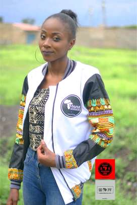 Dashiki college Bomber Jackets image 2
