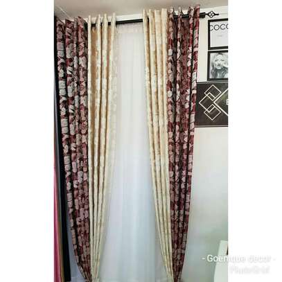 Beautiful blended colored curtains image 1