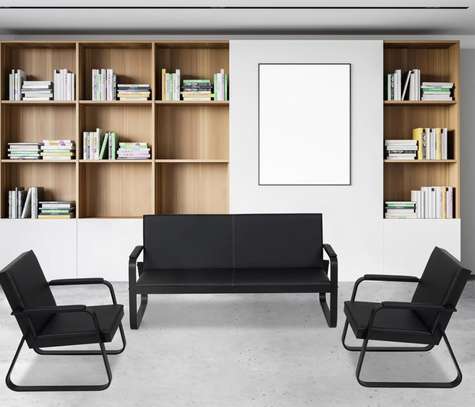 Office Sofa: Classic Office Sofa for 5 People image 1