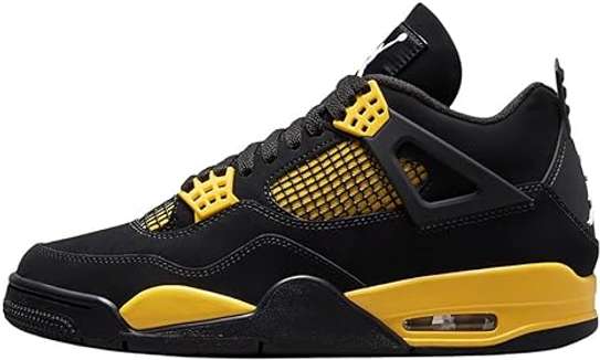Air Jordan 4 Thunder Yellow Sneakers image 3