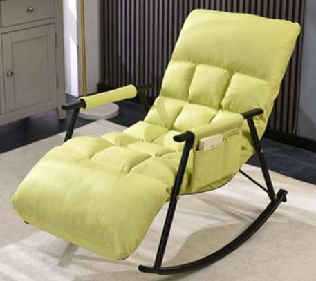 Home Chair : Rattan Outdoor Rocking Chair image 8