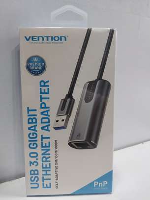 Vention CEWHB USB 3.0-A To Gigabit Ethernet Adapter Gray image 2