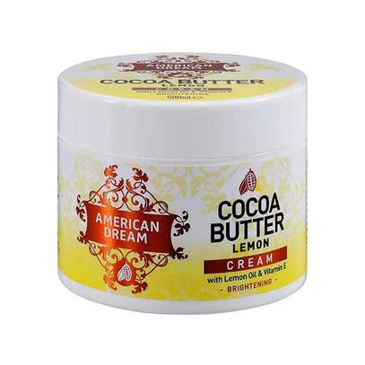 American Dream Cocoa Butter Lemon Brightening Cream image 1