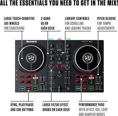 Numark Party Mix II - DJ Controller image 4