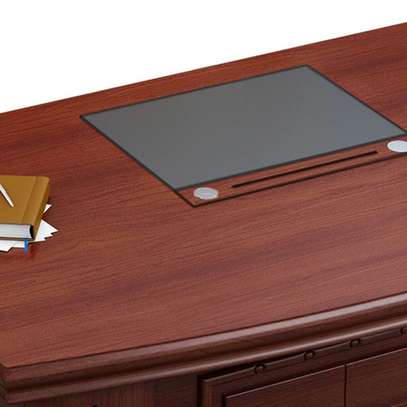 Office Desk: 180cm Mahogany Executive Desks image 3