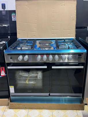 HAIER 4GAS+2 ELECTRIC COOKER image 1