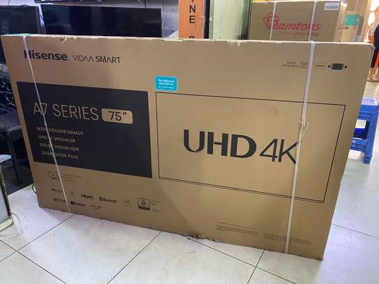 Hisense 75 inch Smart UHD 4K Frameless TV - 75A7HKEN image 1