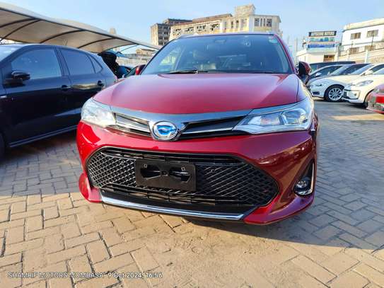 Toyota Fielder WxB hybrid redwine 2019 image 1