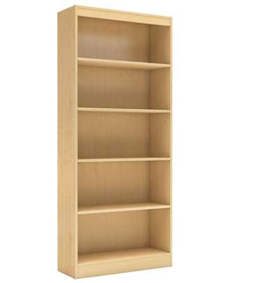 6‑shelf custom modern wooden home/office rack image 7