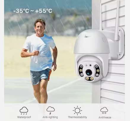 PTZ IP66 waterproof WiFi/Ethernet Security CCTV camera image 3