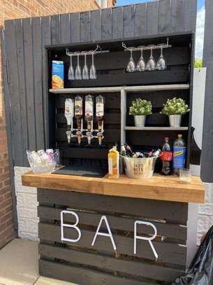 Portable Wooden Bars For Hire image 1