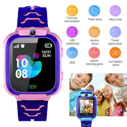 Q12 Kids Smart Watch SOS Waterproof 2G SIM Card Bracelet image 1