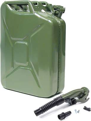 Green Metal Fuel Jerry Can, 5L,10L,20L. image 1