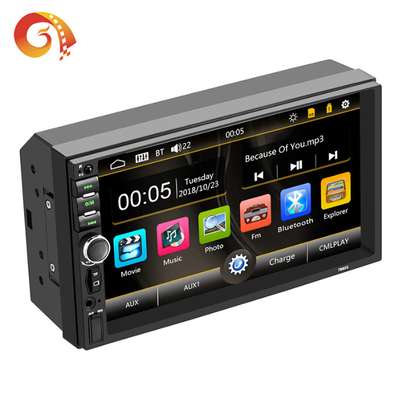 7 Inch Car radio Bluetooth Touch Screen + Rear Camera image 3