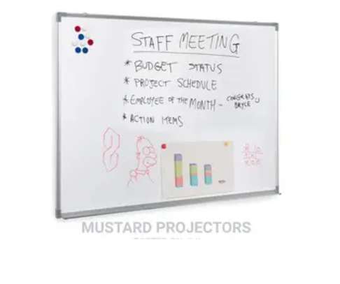 Wall Mount Magnetic Whiteboard 6x4ft image 1