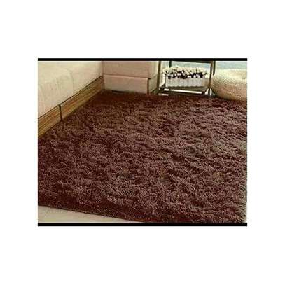QUALITY SOFT FLUFFY Carpet- CHOCOLATE image 2
