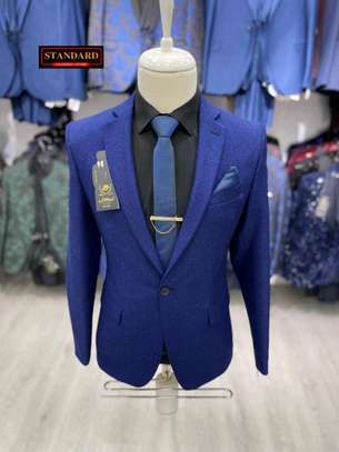 Blue blazer image 1