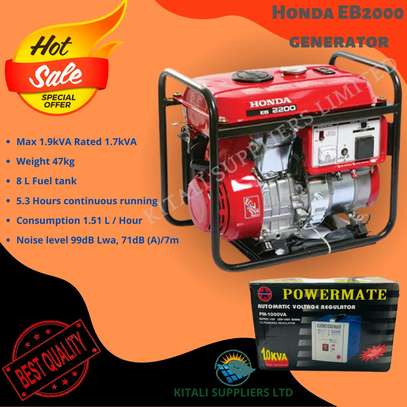 Honda Generator EB2200 with powermate regulator image 1
