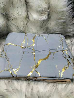 *💫Luxury Gold Marble texture Foil style Duvet cover Set image 3