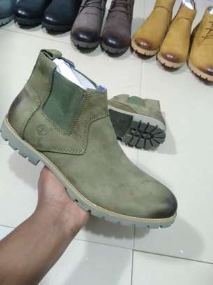 Jungle Green Slipon Men's Timberland Premium Boots image 1