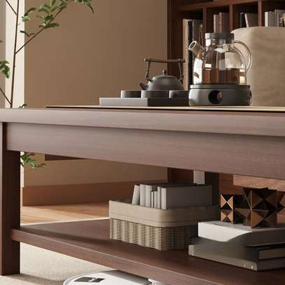 Coffee Table: Rectangle Mahogany Coffee Table image 2