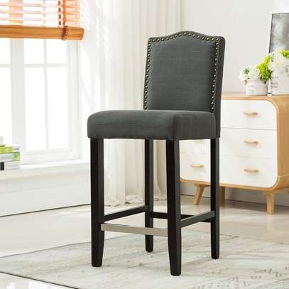 Tufted modern bar stools image 1
