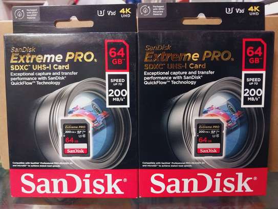 SanDisk Extreme Pro 64GB SDXC UHS-I Card For Camera image 3