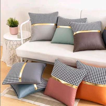 *patchwork cushion covers image 3