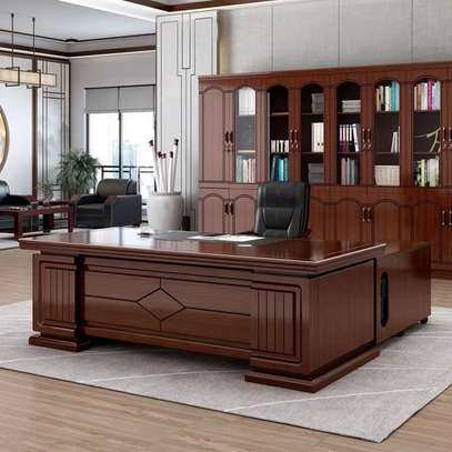 Latest Executive Rectangular Office Desk image 4