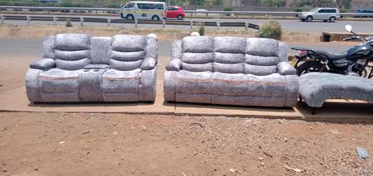 Sofa new design made by hand wood and good quality material image 1