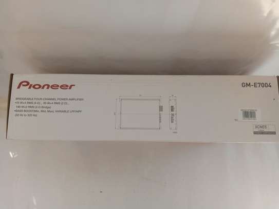 Pioneer GM-E7004 Car Entertainment Amplifiers, 4 Channel. image 2