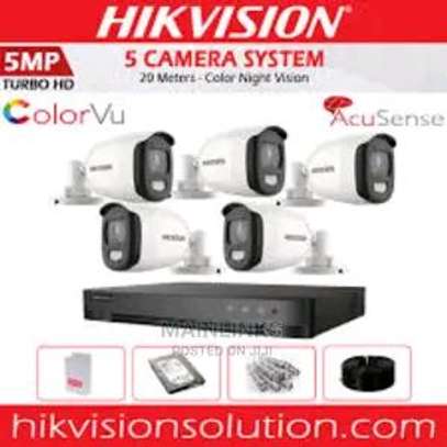 5 hikvision Cctv coloured cameras image 1