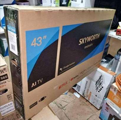 43 Skyworth smart Frameless +Free wall mount image 1