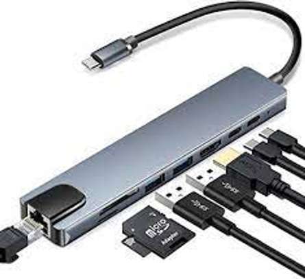 type c to hdmi 1 by 8(available). image 1