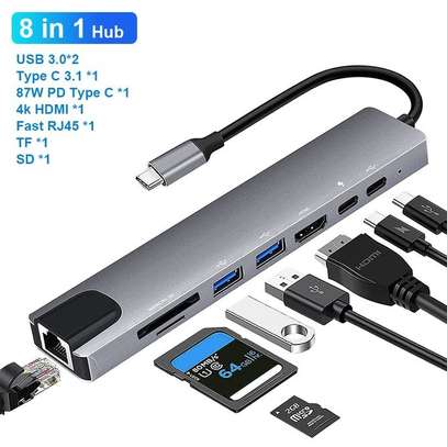 Type c to hdmi 1 by 8. image 1