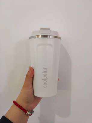 Large Capacity Portable Thermal Mug for Hot Coffee or Tea. image 9