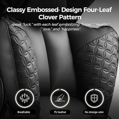 Office Chair: High Back Black Leather Executive Chair image 5