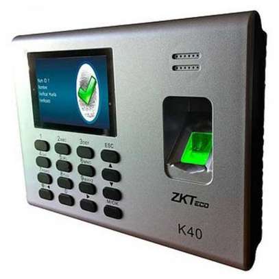 ZK Teco K40 Biometric Time Attendance Terminal image 1