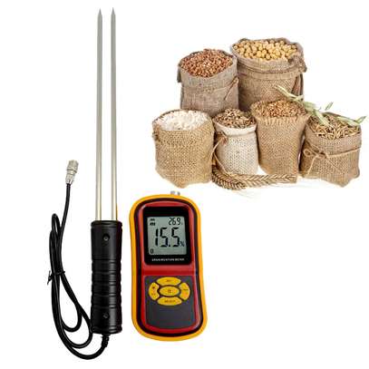 Grain moisture meter rice corn grain moisture meter detector image 1