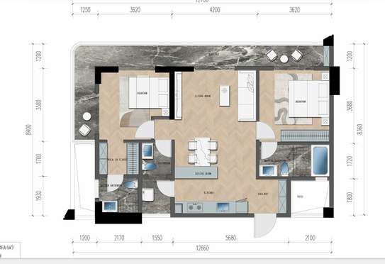 2 Bed Apartment with En Suite at Muguga Green image 2