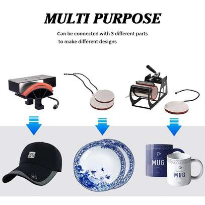8 in1 heat press machine cup T-shirt Mug Hat Plate image 2