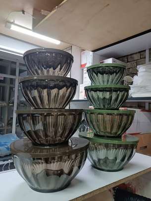 4 in 1 acrylic Salad bowls image 3