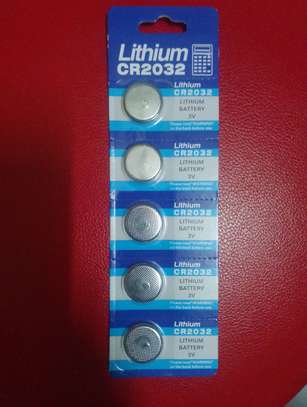 CR2032 Lithium Batteries 5pcs Coin Cell battery image 1
